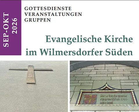 Titelseite des Terminblatts vom September und Oktober